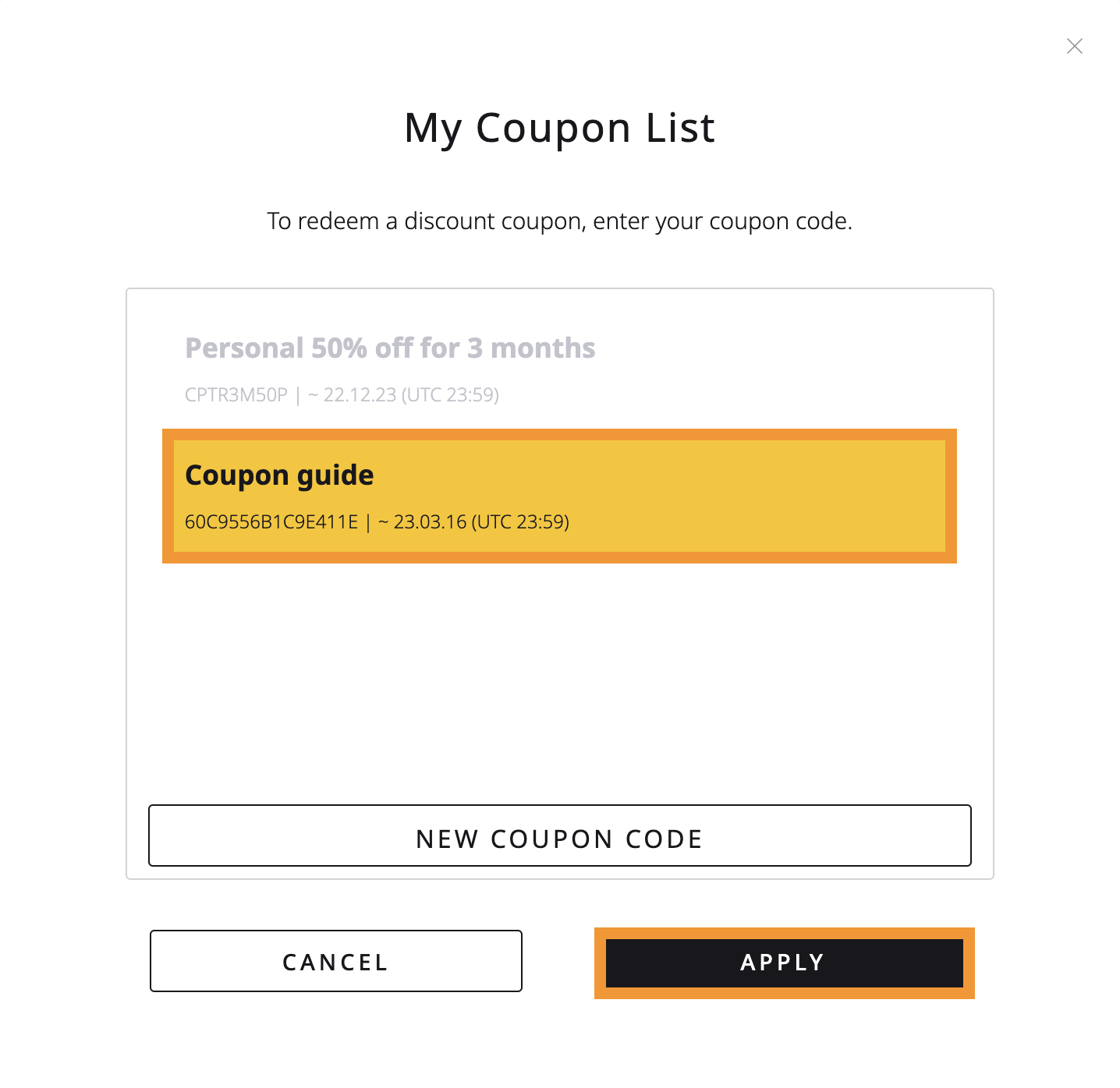 Coupon Guideline – How can we help you?