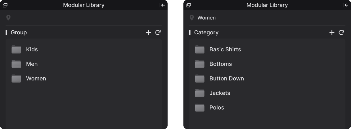 Modular Library (Ver. 2025.0) – Marvelous Designer