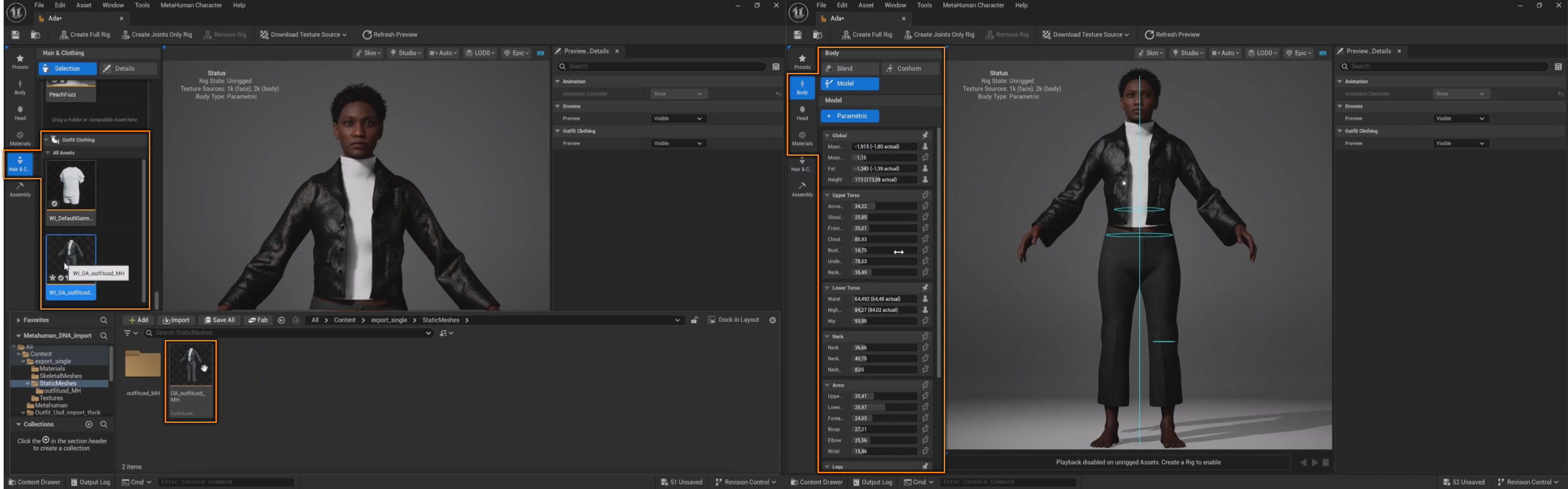 Marvelous Designer to MetaHuman: USD Garment Integration Workflow ...